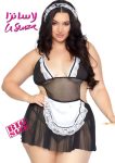 Plus Size French Maid Costume