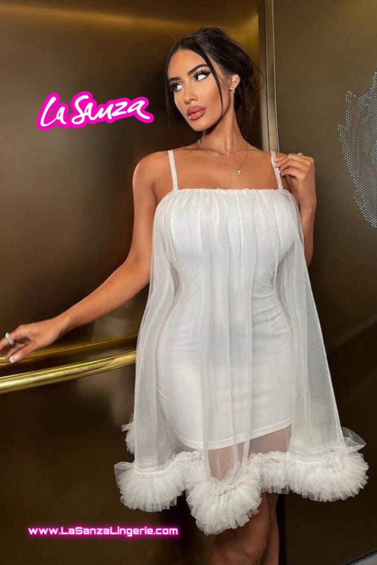 Ruffle Lingerie Dress