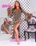 Fierce Leopard Dancewear Dress