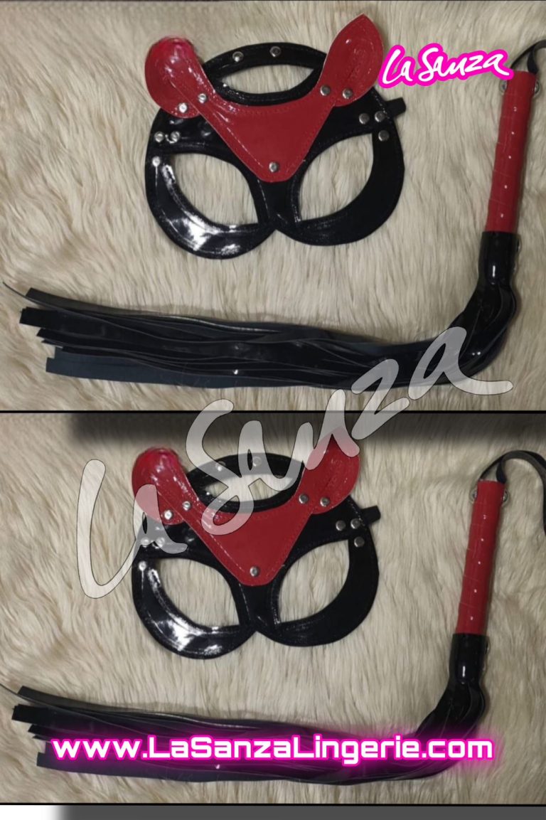 mask and whip set