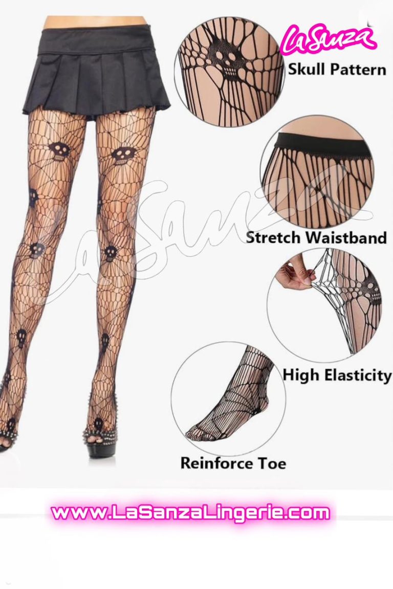 Edgy Skull Stockings