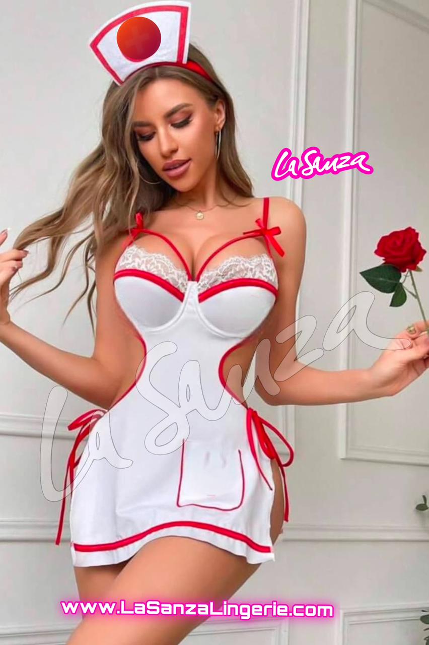 Romantic Alluring Nurse costume