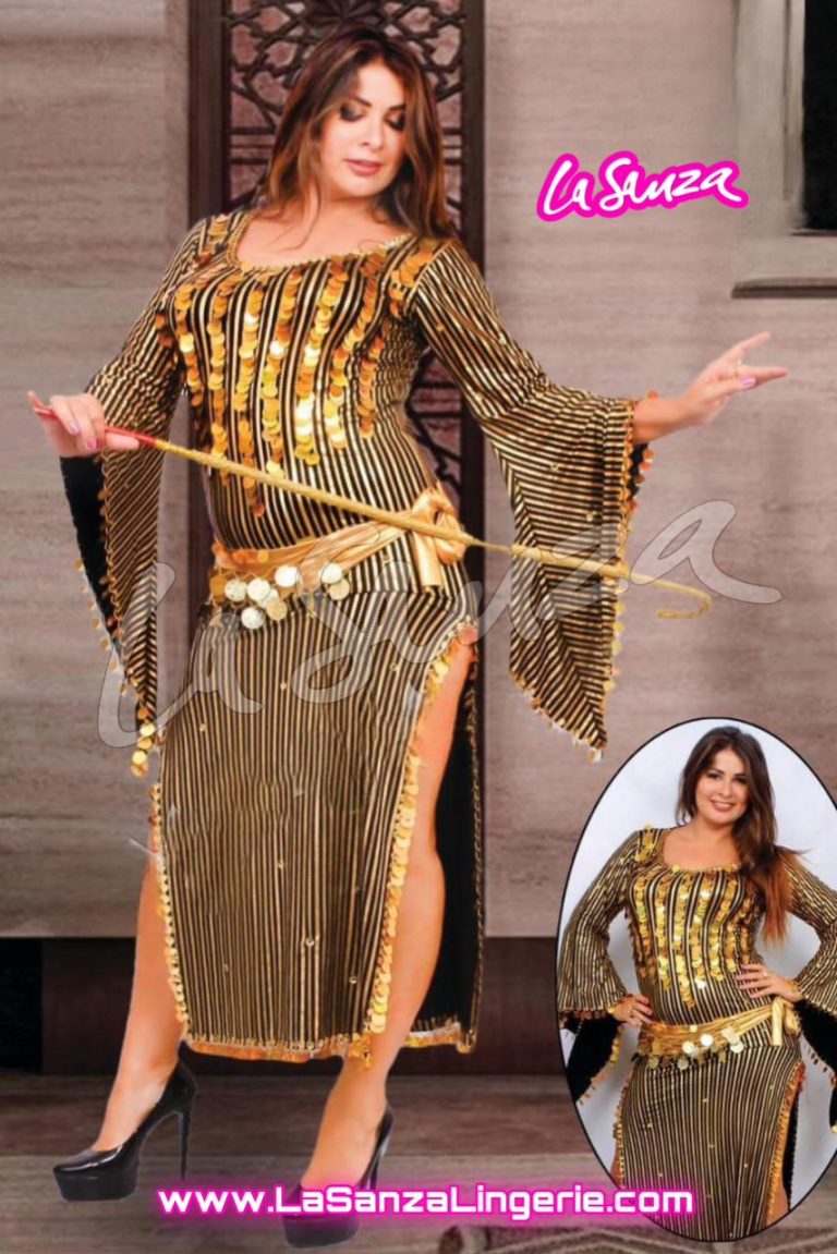 Radiant Gold Dancewear Dress