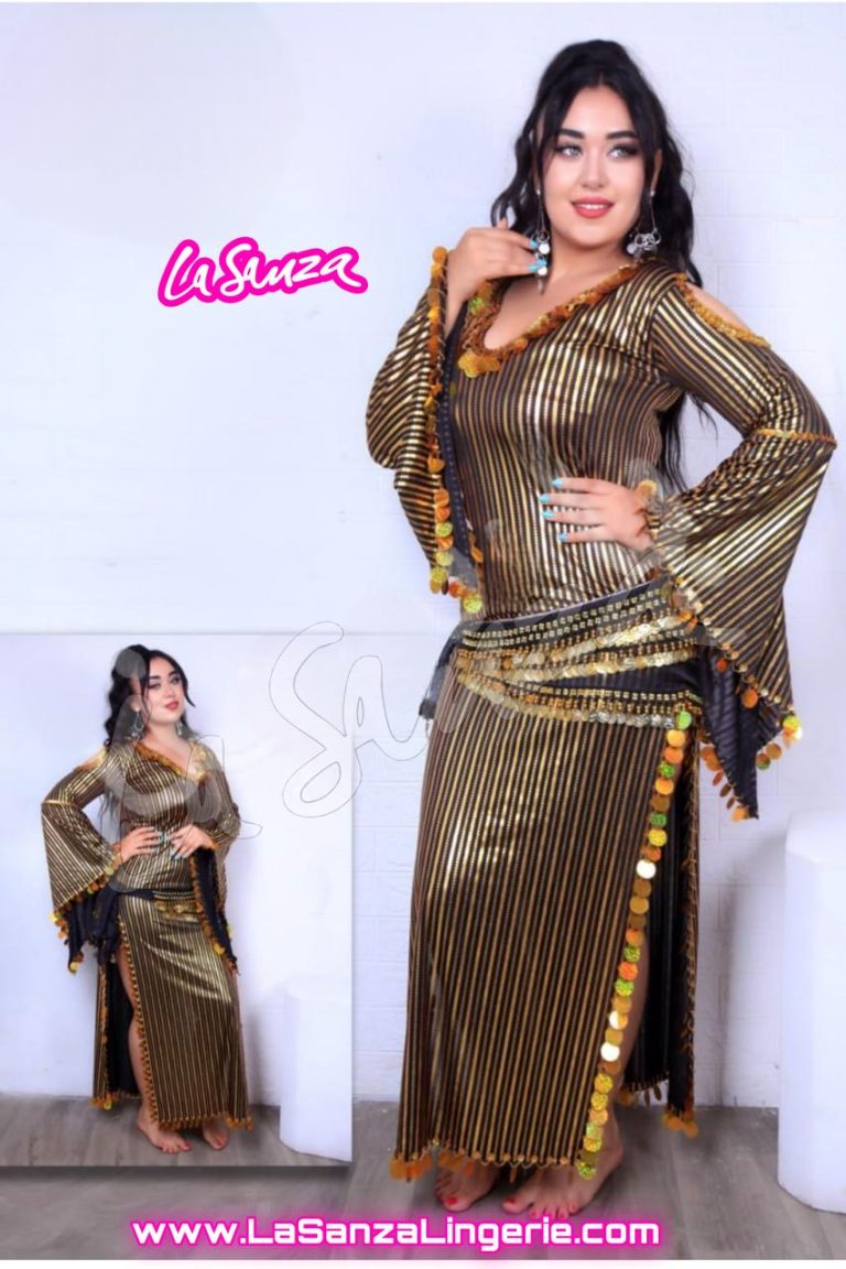 Golden Belly Dance Set