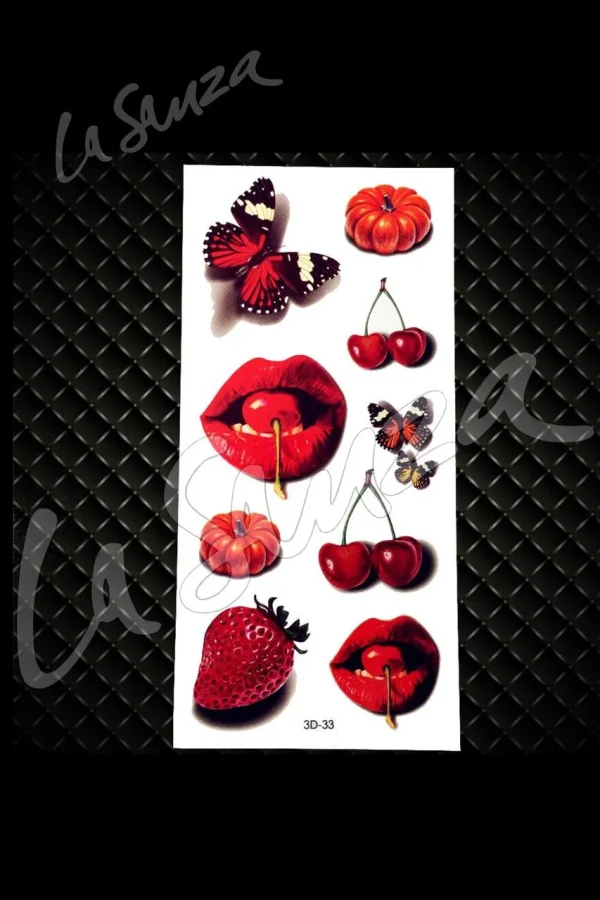 Irresistible Fruit Tattoos