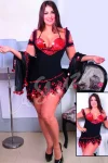 Irresistible Red Dance Lingerie
