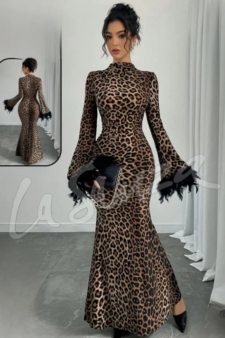 Leopard Gown