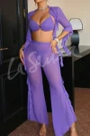 Stunning Four-Piece Mesh Luxury