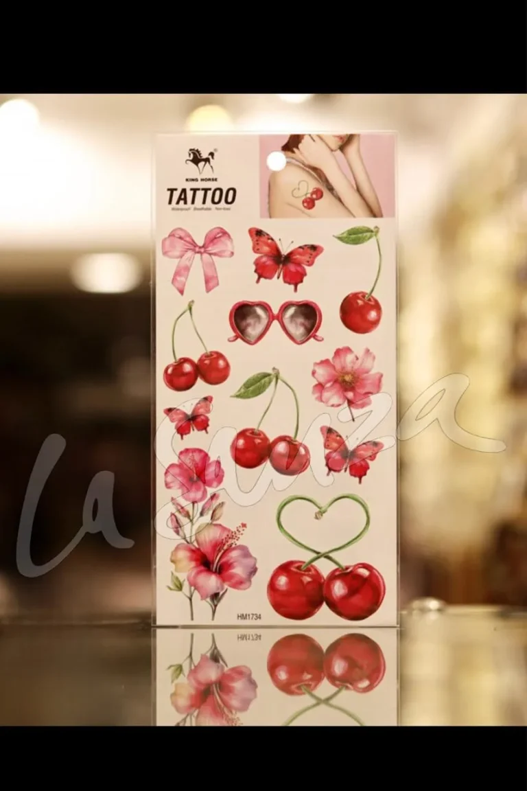 Charming Cherry Tattoo Stickers