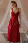 Satin Midi Dress5