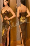 Stunning Leopard Lingerie Gown