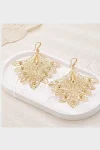 Gold Filigree Earrings