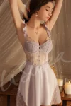 Romantic Satin Embroidered Slip4