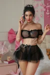 Sheer Lingerie Set1