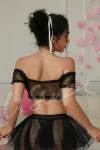 Sheer Lingerie Set1