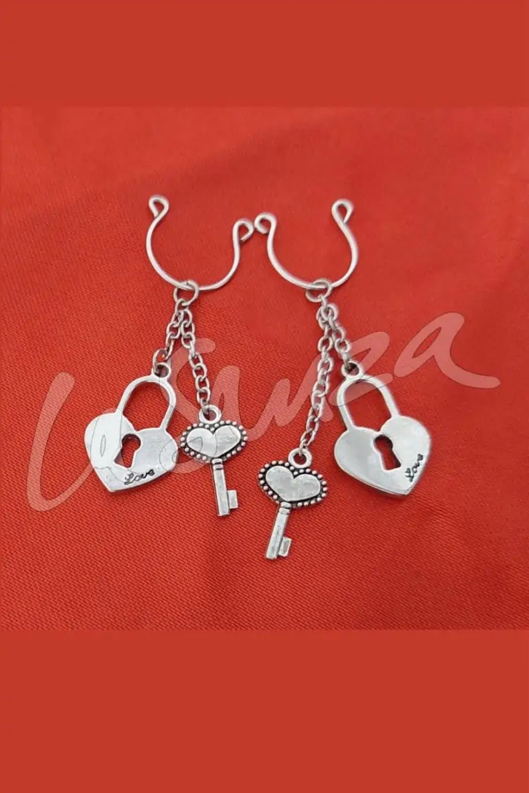 Daring Heart Nipplechains Pair
