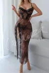 Lace Leopard Dress