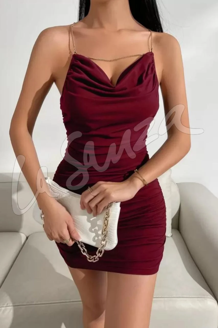 chain-ruched-dress-4