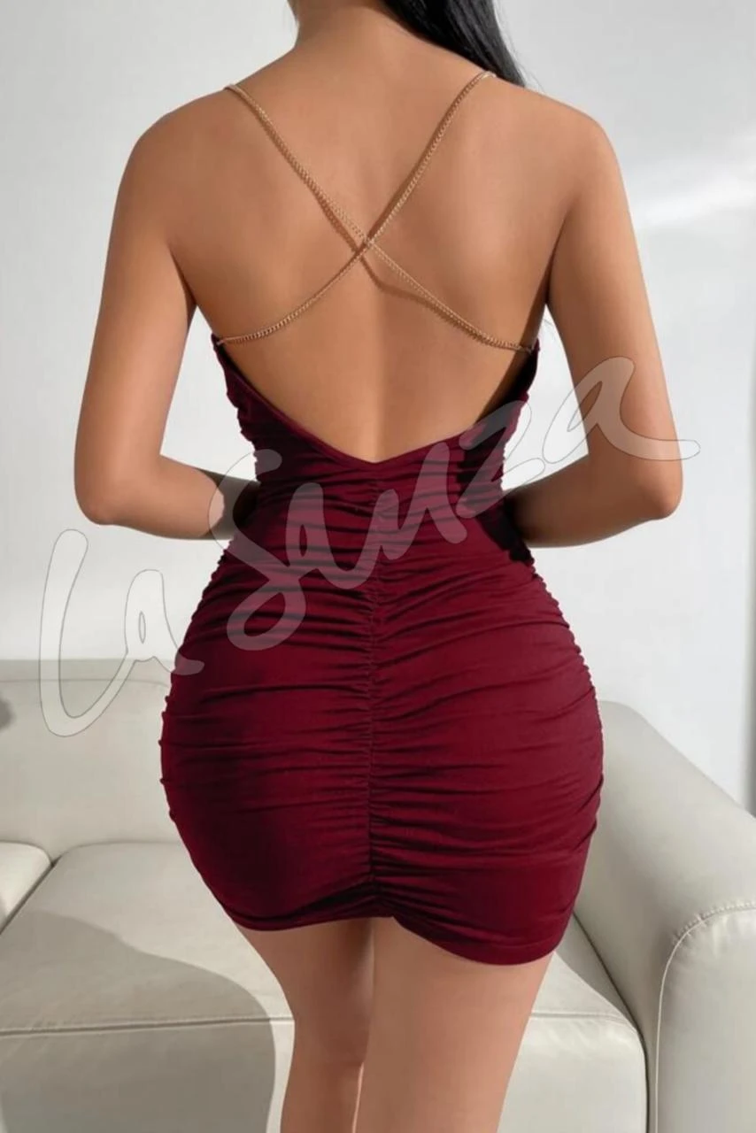 chain-ruched-dress-7