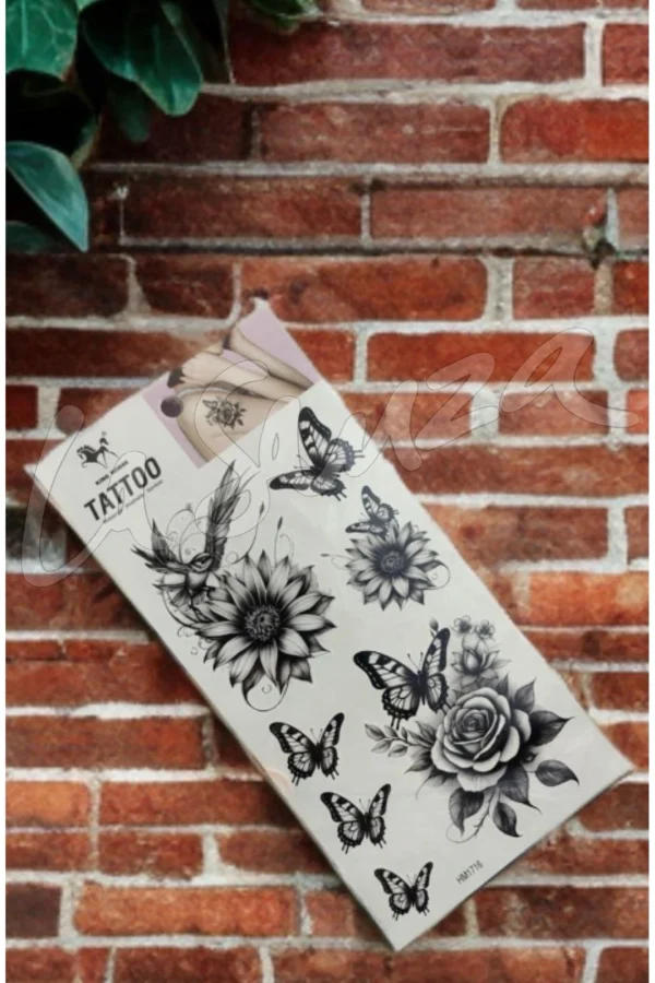 Elegant Timeless Temporary Tattoo
