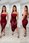 Seductive Luxe Ruched Dress