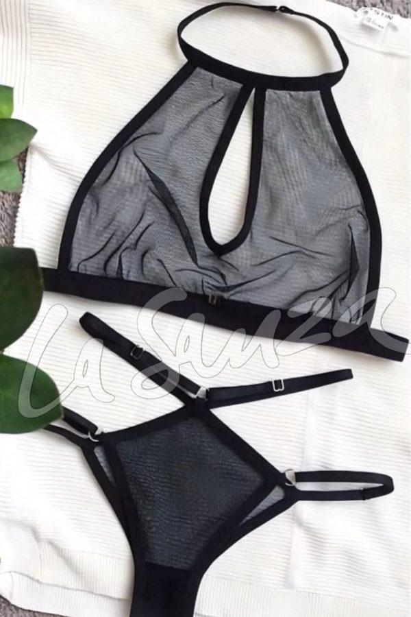 Irresistible Mesh Lingerie Set