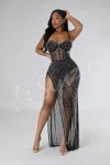 Hot Glam Mesh Dress
