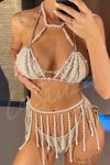 Pearl Goddess Bikini Set