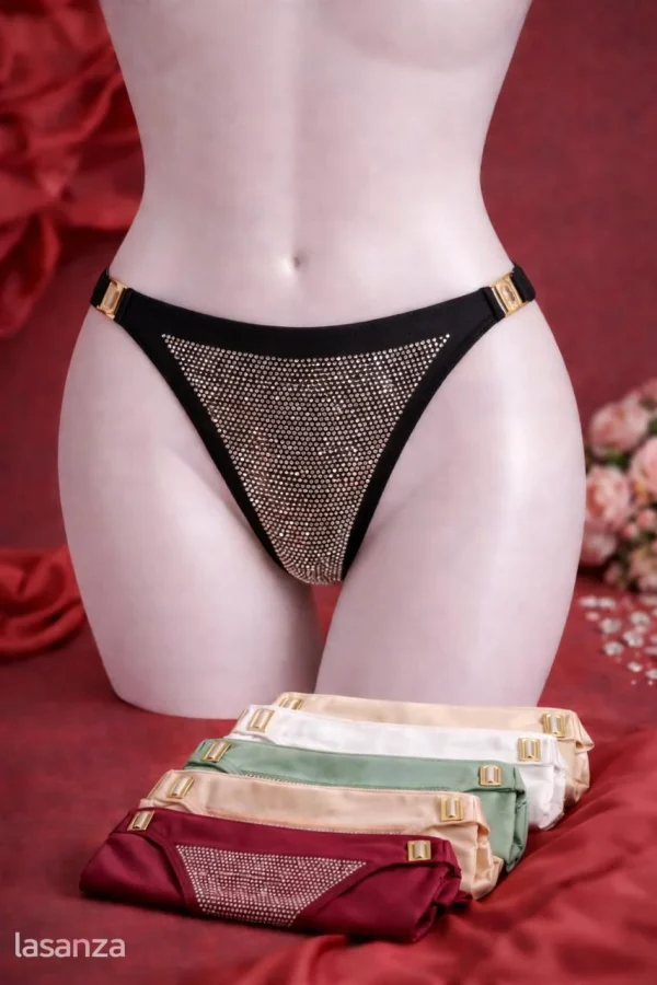 Hot Glam Sparkle Rhinestone Panties