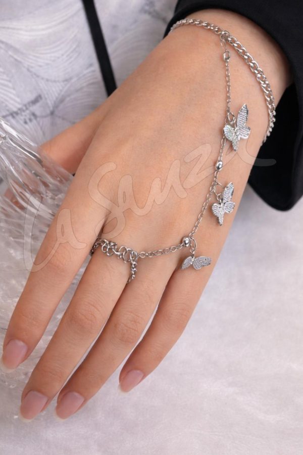 Elegant Butterfly Hand Chain