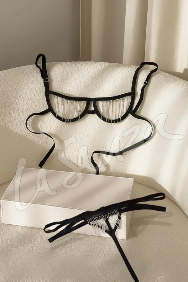 Edgy Bold Chain Lingerie
