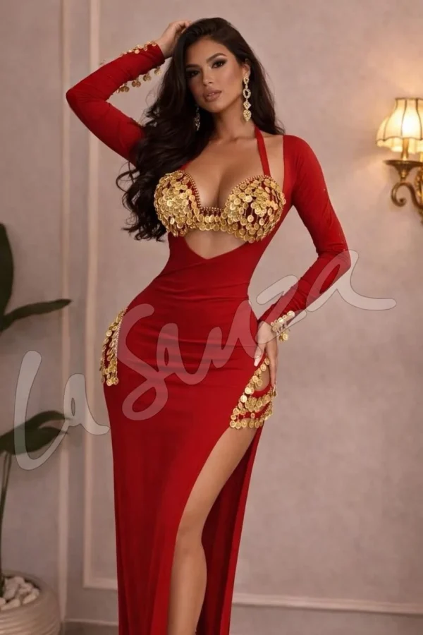 Bold Glam Coin Dress