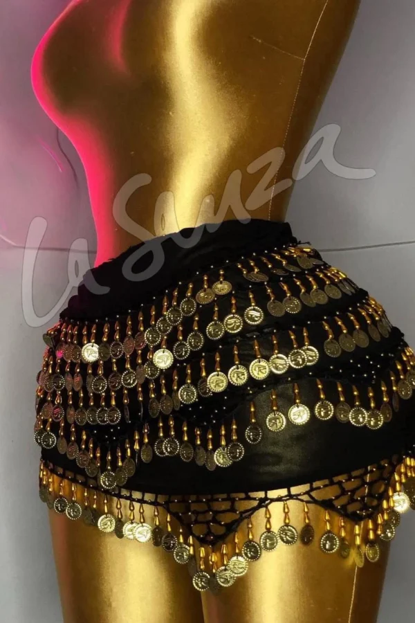 Dazzling Tribal Coin Scarf