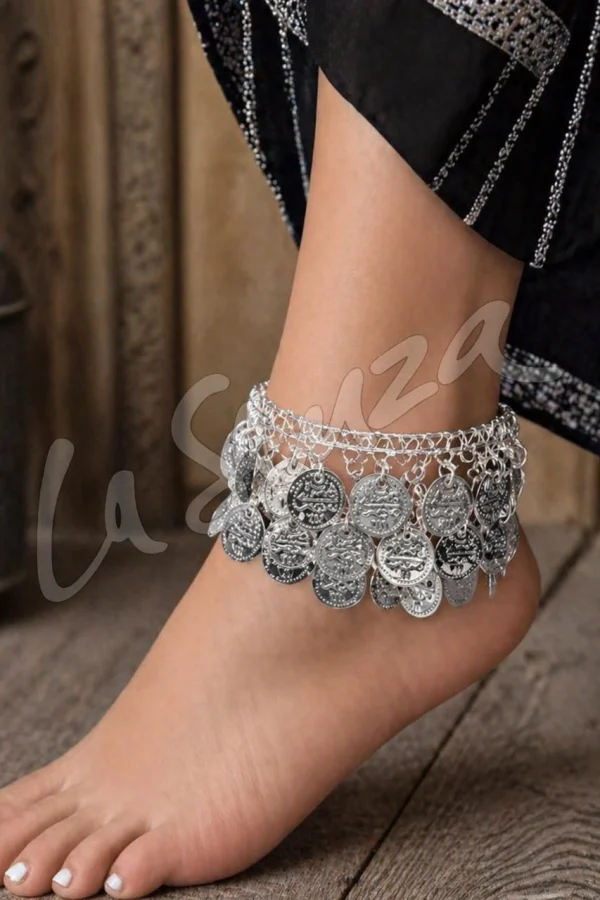 Elegant Luxe Coin Anklet