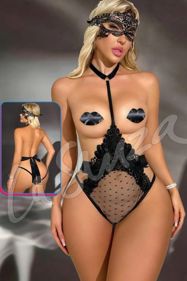 Midnight Lace Fantasy Teddy