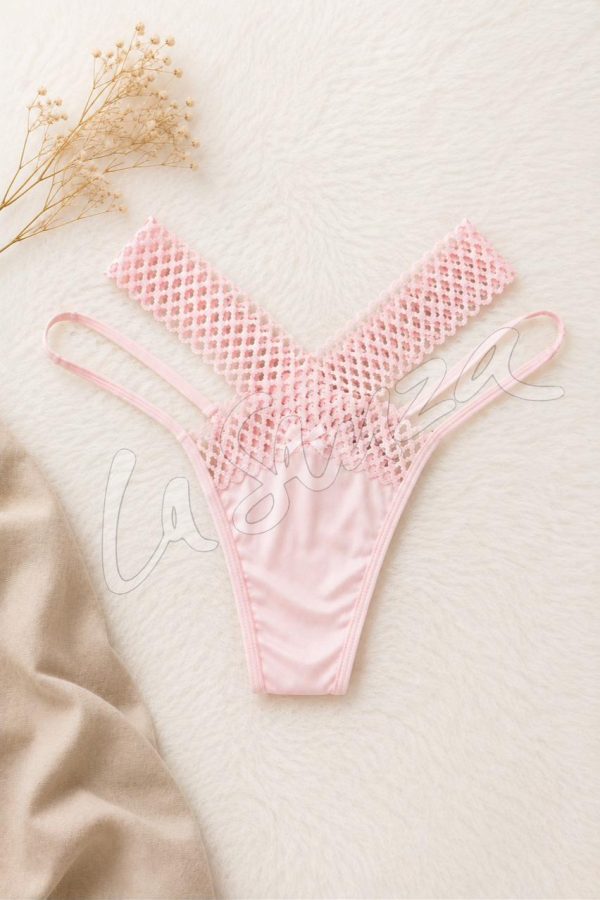 Cutout Lace Lingerie Thong
