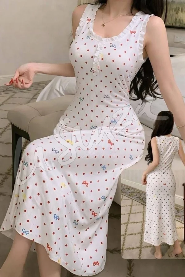 Dreamy Ribbon Nightgown Maxi