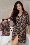 Printed Satin Shirt
