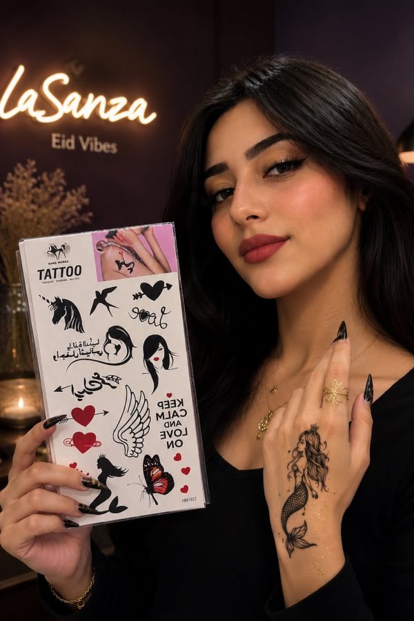 Elegant Temporary Tattoo Stickers