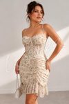 Floral Mesh Babydoll