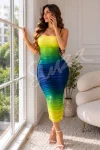 Lovely Stunning Ombre Dress