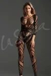 Midnight Geometry Bodystocking Suit